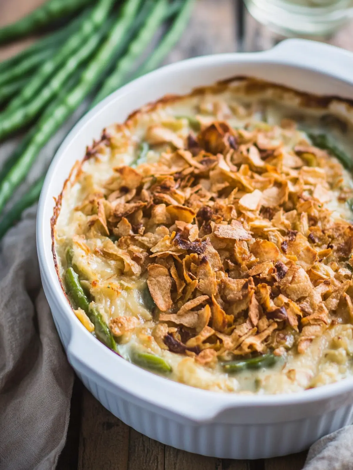 Savory Green Bean Casserole: A Homemade Classic Delight 4 Green Bean Casserole