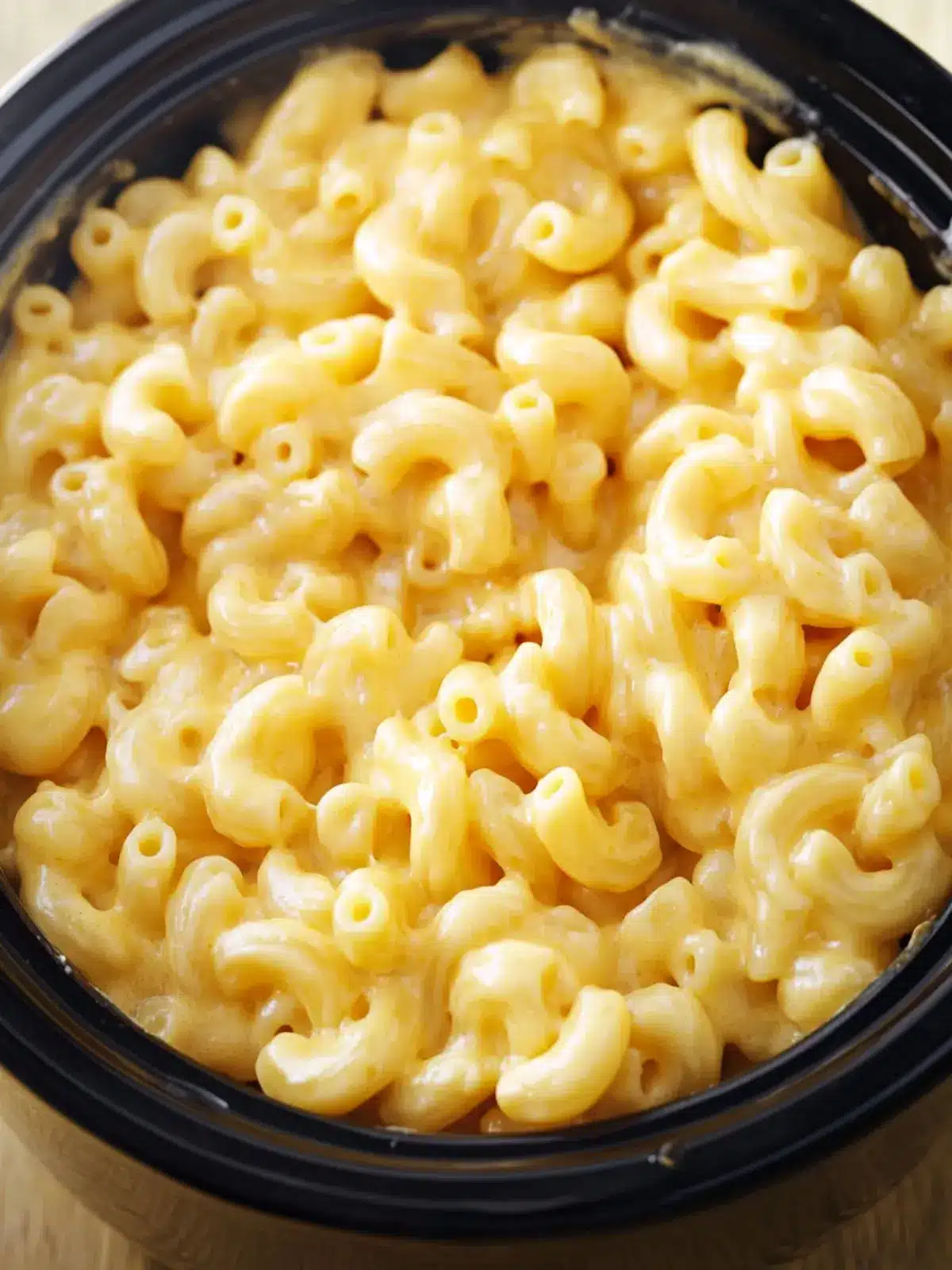 Creamy Crock Pot Mac and Cheese With Velveeta for Cozy Nights 3 Crock Pot Mac and Cheese With Velveeta