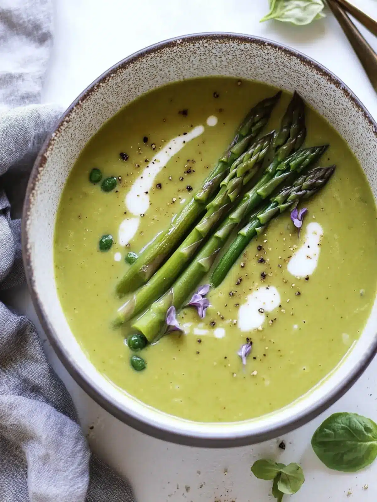 Savory Cream of Asparagus Soup for Cozy Nights In 3 Cream of Asparagus Soup
