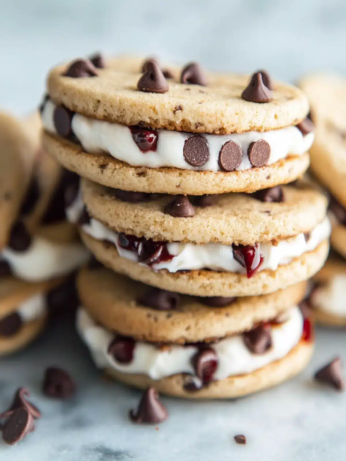 Indulge in Irresistible Chocolate Chip Buttercream Sandwiches 5 Chocolate Chip Buttercream Sandwiches
