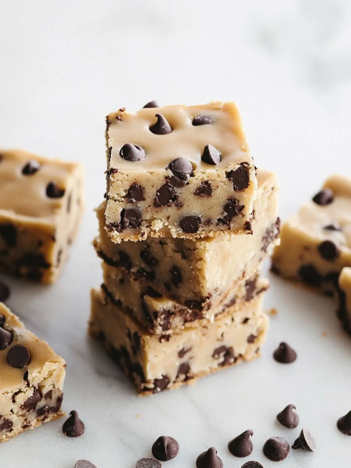 Irresistible Chocolate Chip Cookie Dough Bars to Treasure 5 Chocolate Chip Cookie Dough Bars