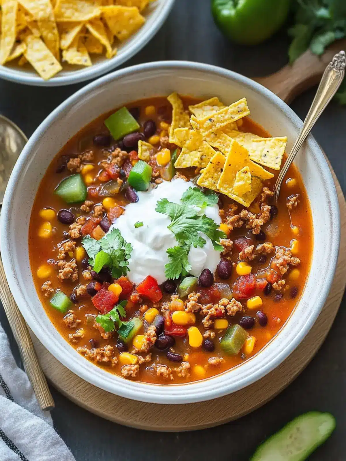 Ultimate Taco Soup: A Spicy Twist on Comfort Food 5 Taco Soup