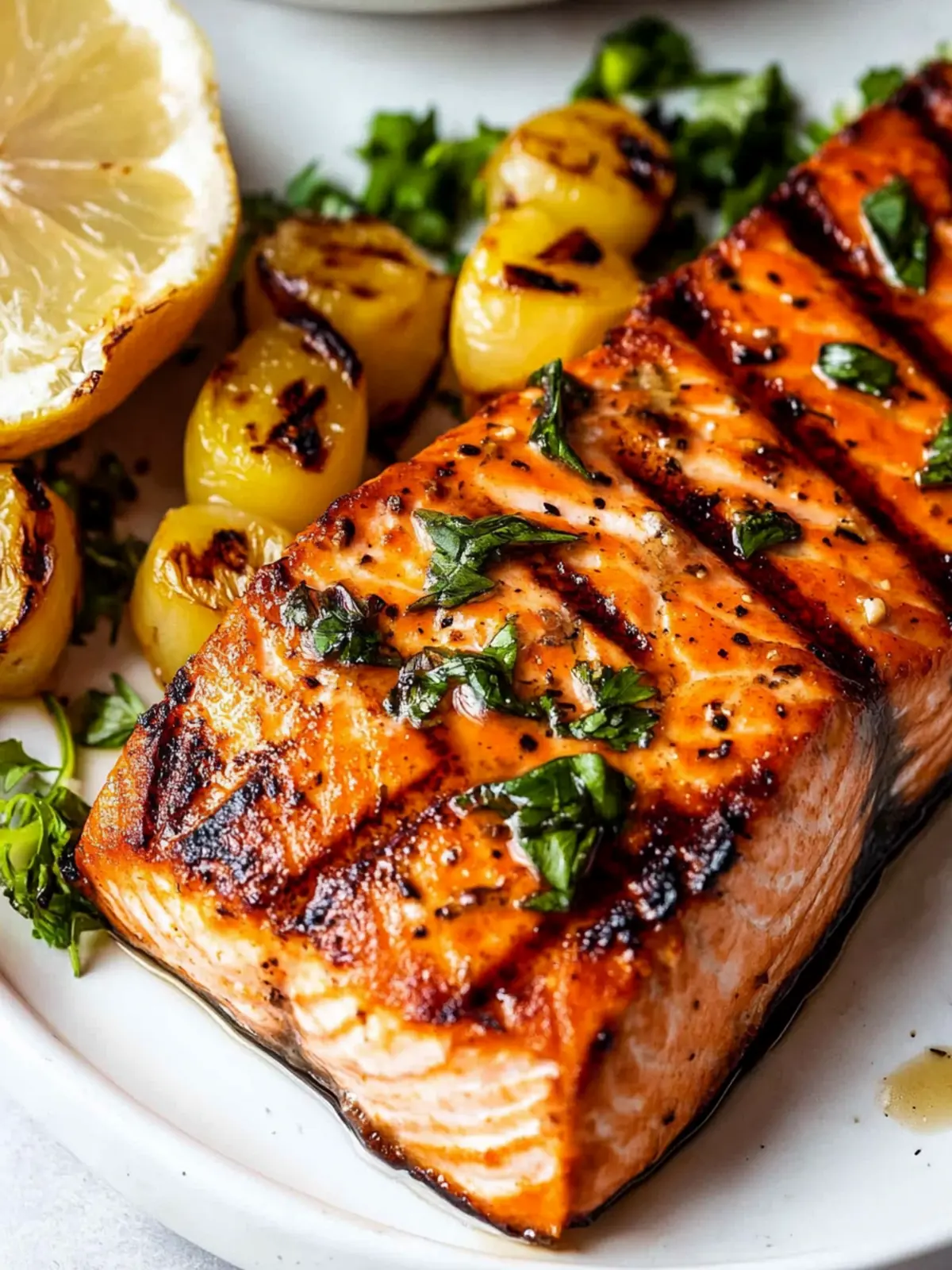The Best Grilled Salmon with Irresistible Garlic Marinade 3 The Best Grilled Salmon