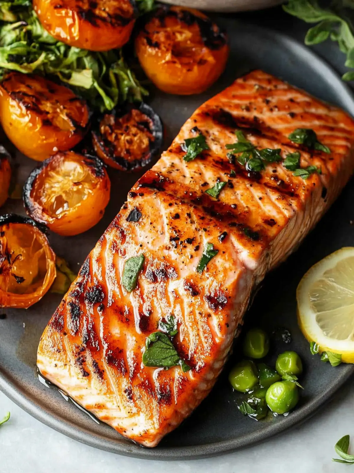The Best Grilled Salmon with Irresistible Garlic Marinade 2 The Best Grilled Salmon