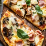 Ham and Mushroom Naan Bread Pizza That'll Wow Your Taste Buds 9 Ham and Mushroom Naan Bread Pizza