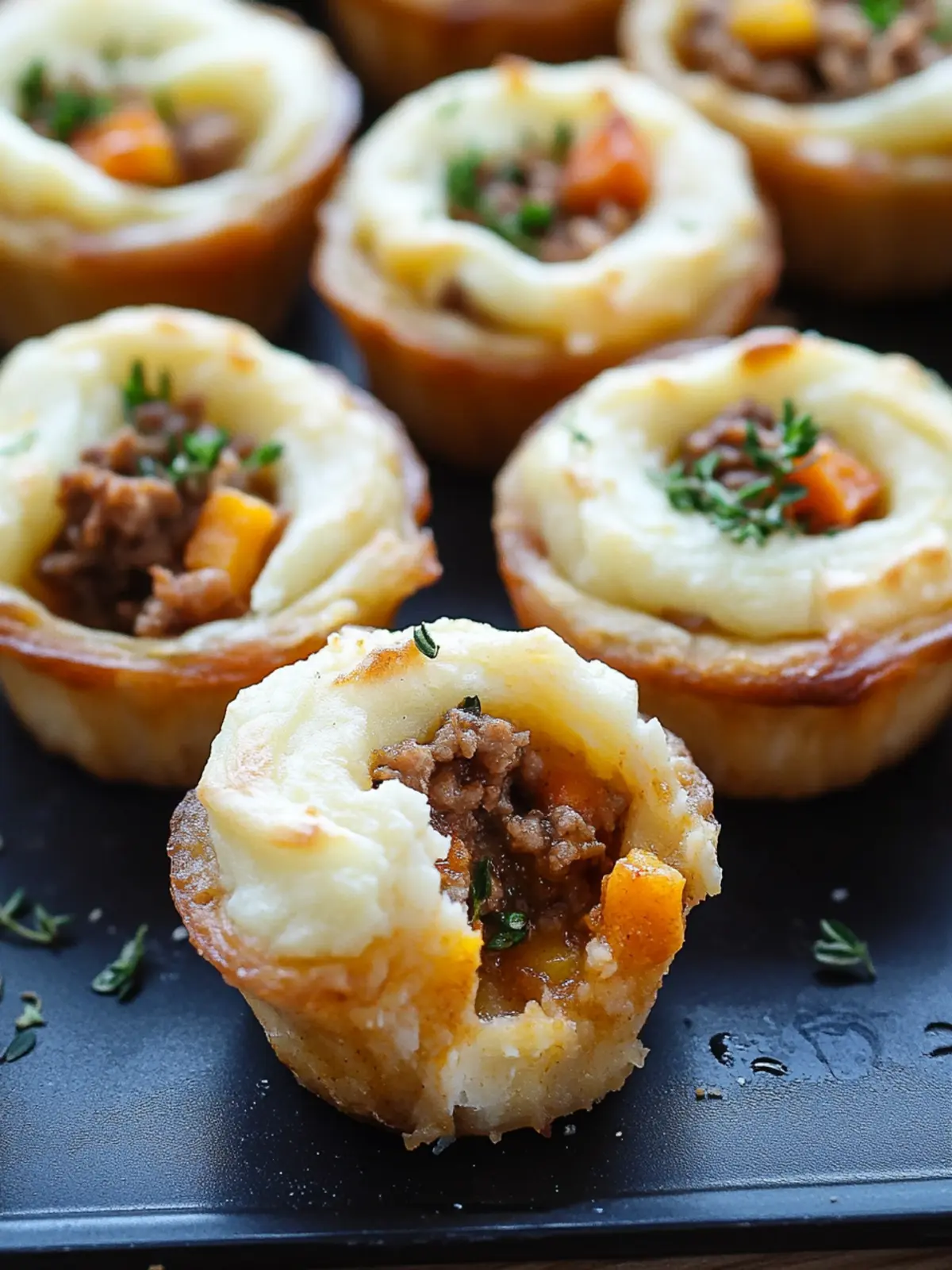 Delicious Mini Shepherd’s Pie Bites for Cozy Nights 2 Mini Shepherd’s Pie Bites