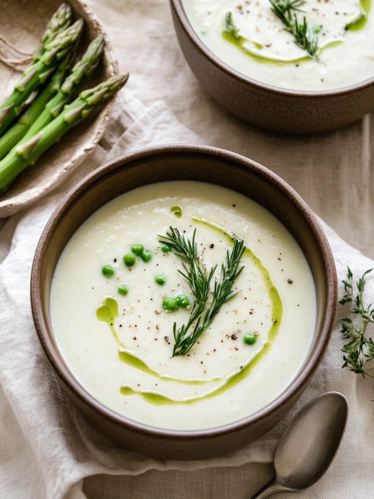 Cream of Asparagus Soup: Creamy, Delicious, and Quick Steps 3 Cream of Asparagus