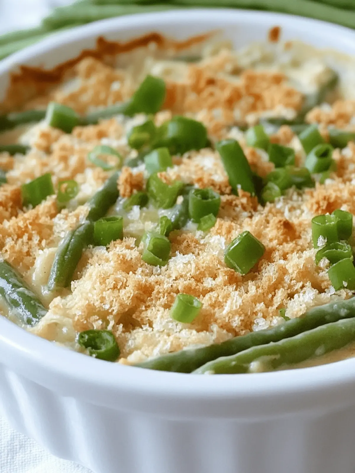 Savory Umami Creamy Green Bean Casserole You’ll Crave 3 Creamy Green Bean Casserole With a Savory Umami Twist