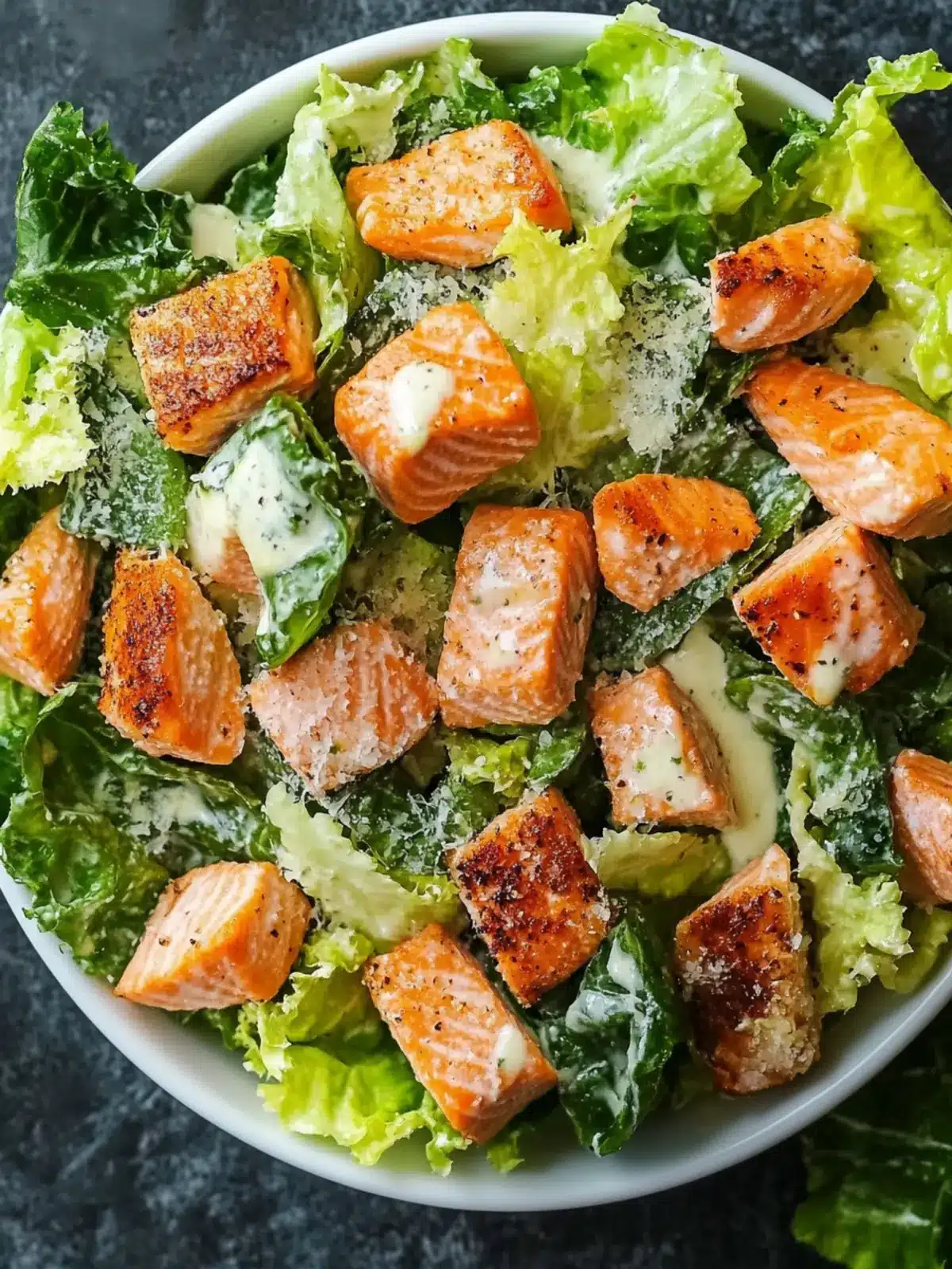 Delicious Salmon Caesar Salad: A Fresh Twist on a Classic 3 Salmon Caesar Salad