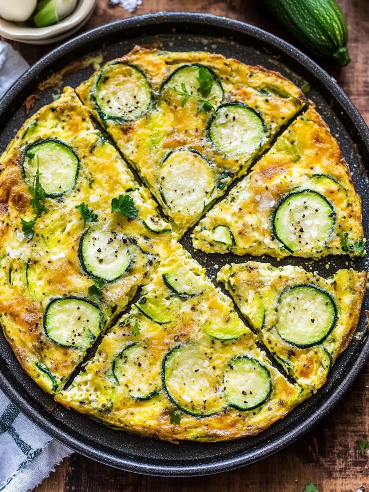 Delicious Zucchini Frittata for a Cozy Home-Cooked Meal 2 Zucchini Frittata