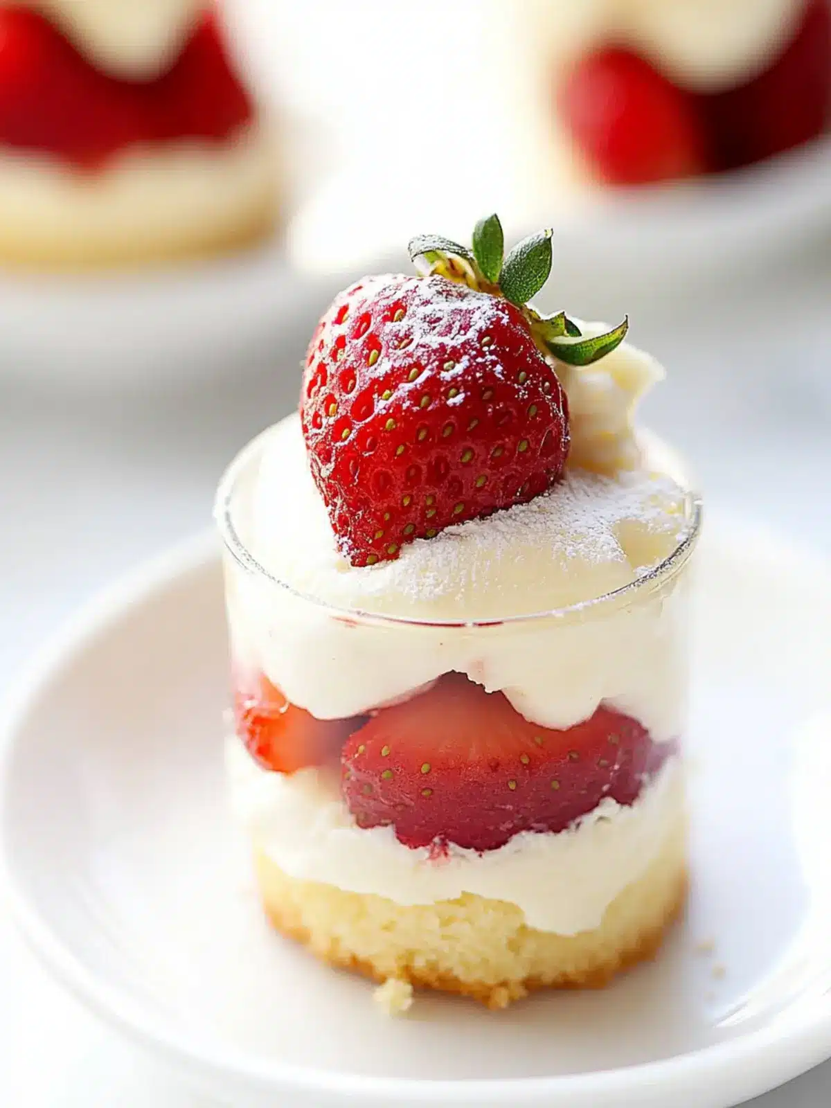 Mini Strawberry Shortcake Bliss: Your New Favorite Dessert 2 Mini Strawberry Shortcake
