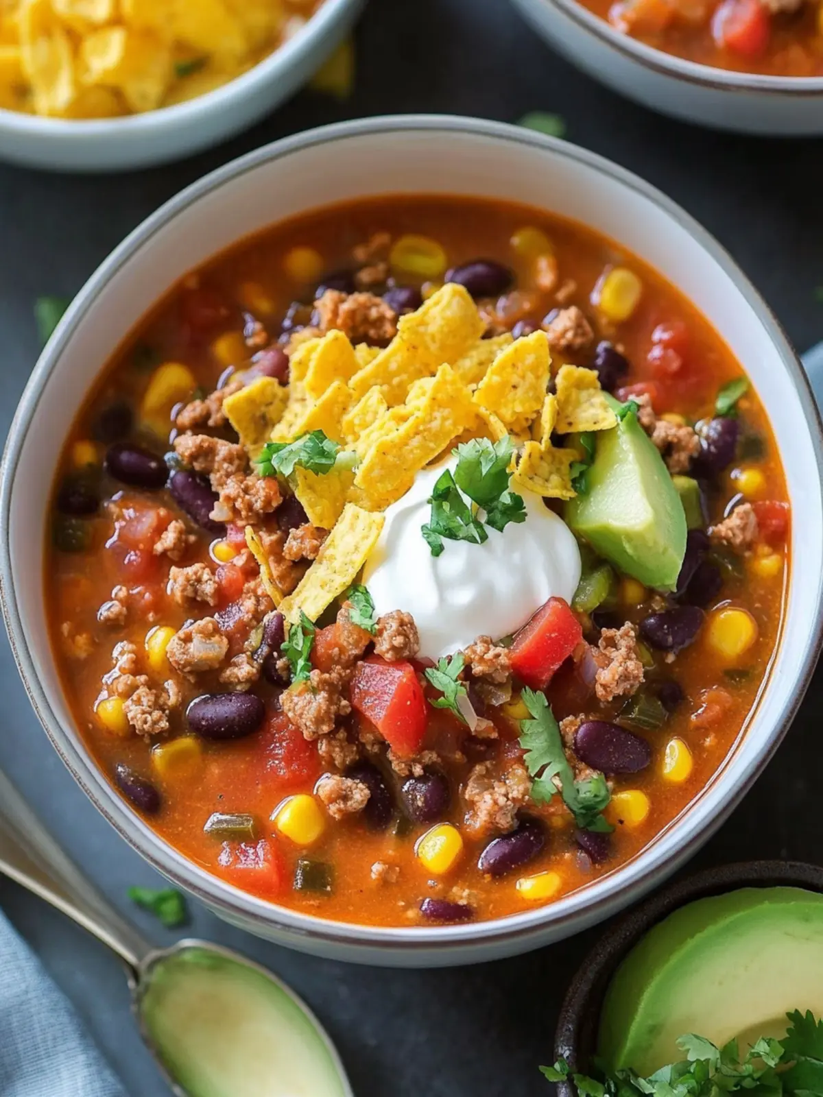 Ultimate Taco Soup: A Spicy Twist on Comfort Food 2 Taco Soup