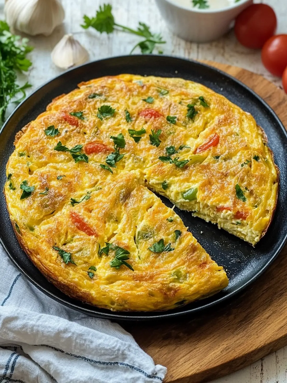 Savor This Flavor-Packed Vegetable Frittata Delight 2 Frittata