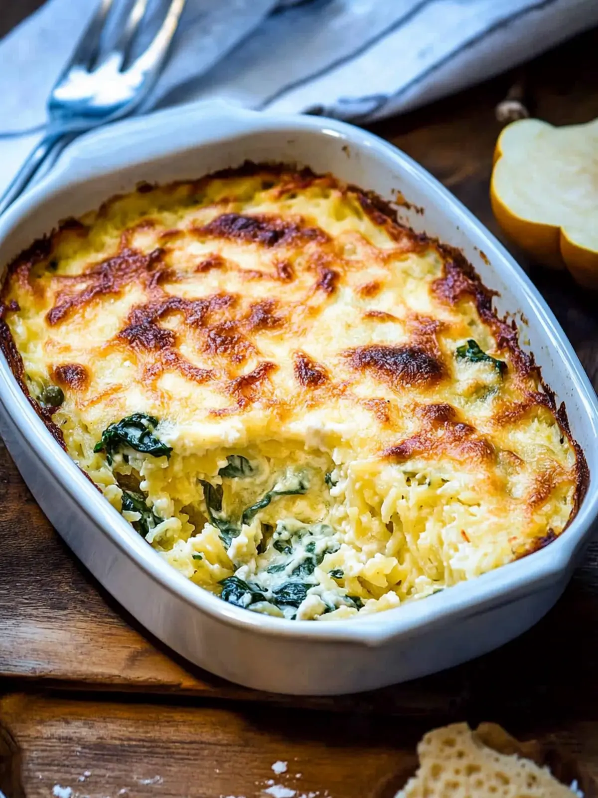 Creamy Spinach and Spaghetti Squash Casserole You’ll Love 5 Creamy Spinach and Spaghetti Squash Casserole