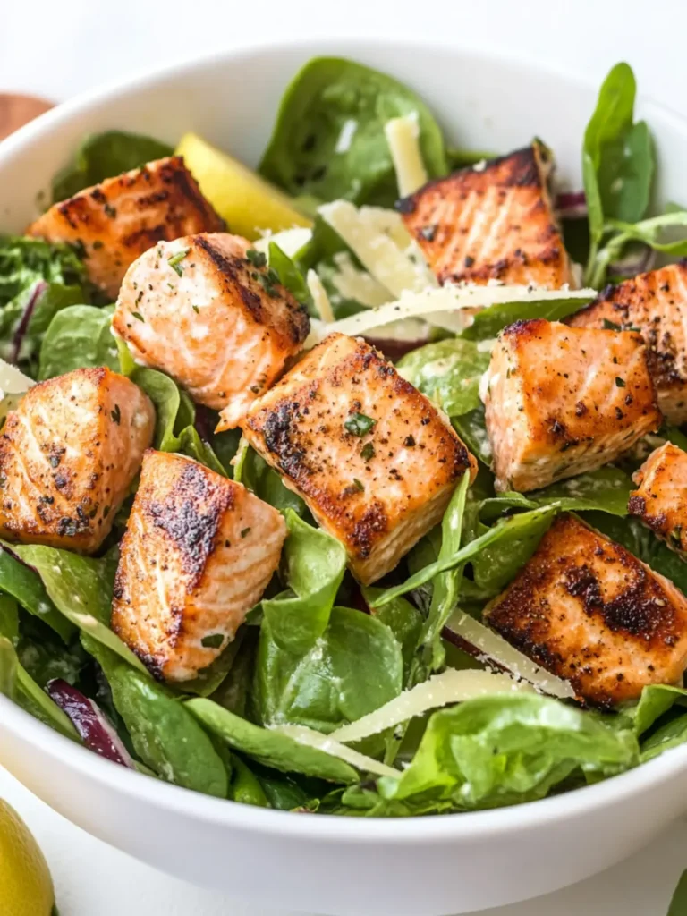 Salmon Caesar Salad