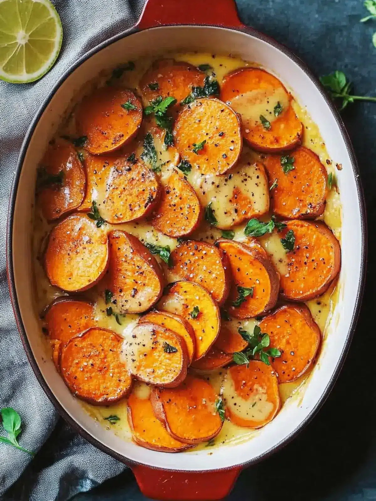 Vegan Scalloped Sweet Potatoes with Coconut Milk Delight 3 Vegan Scalloped Sweet Potatoes with Coconut Milk