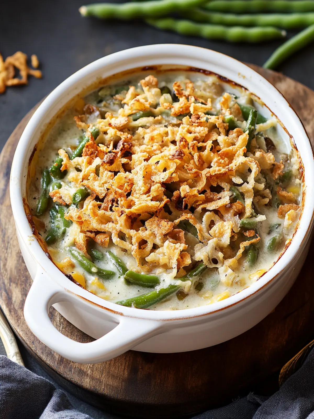 Cheesy Green Bean Casserole That Will Wow Any Dinner Guest 4 Cheesy Green Bean Casserole