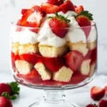Delicious Strawberry Shortcake Trifle: An Easy Sweet Treat 8 Strawberry Shortcake Trifle