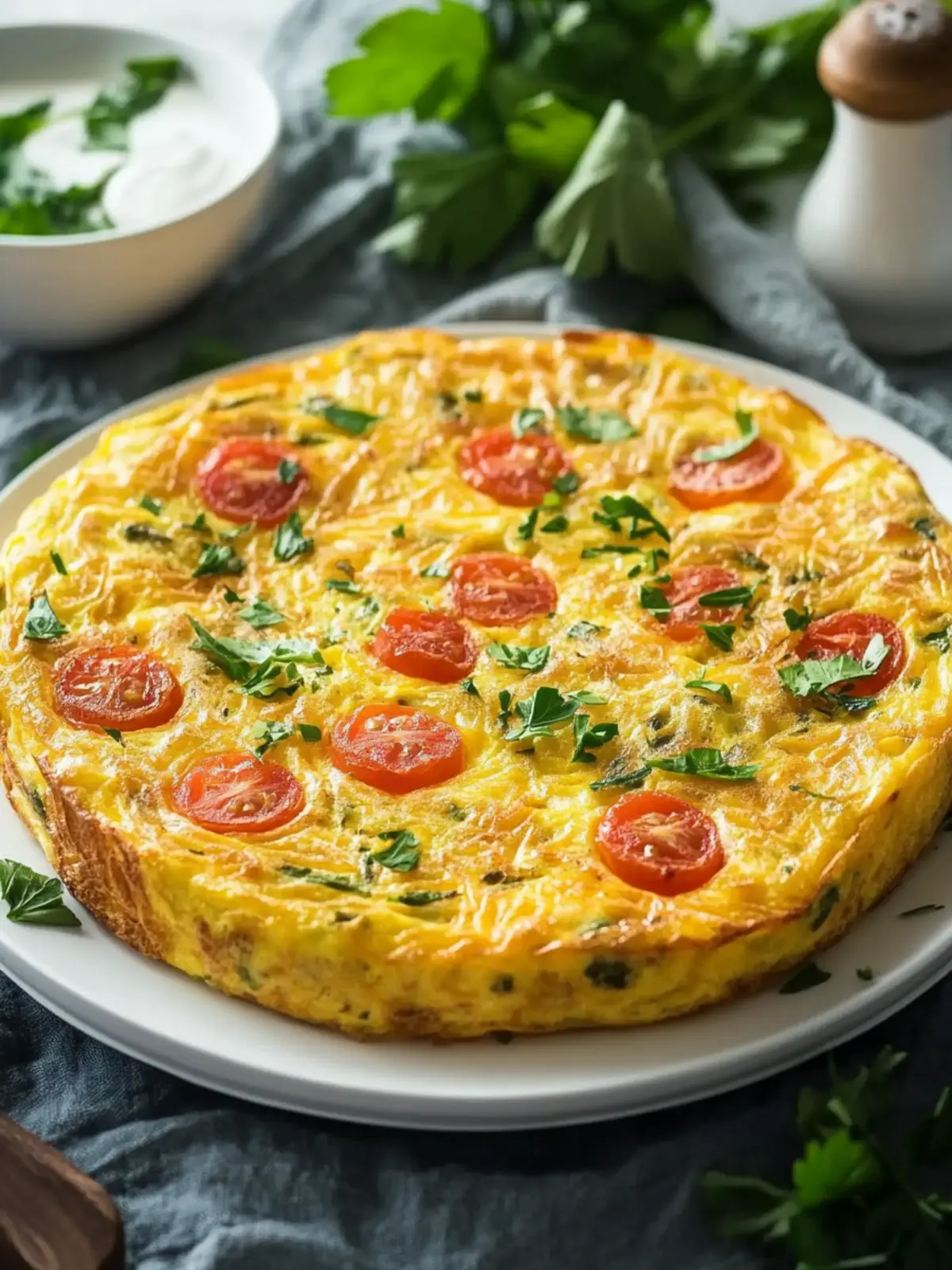 Savor This Flavor-Packed Vegetable Frittata Delight 3 Frittata
