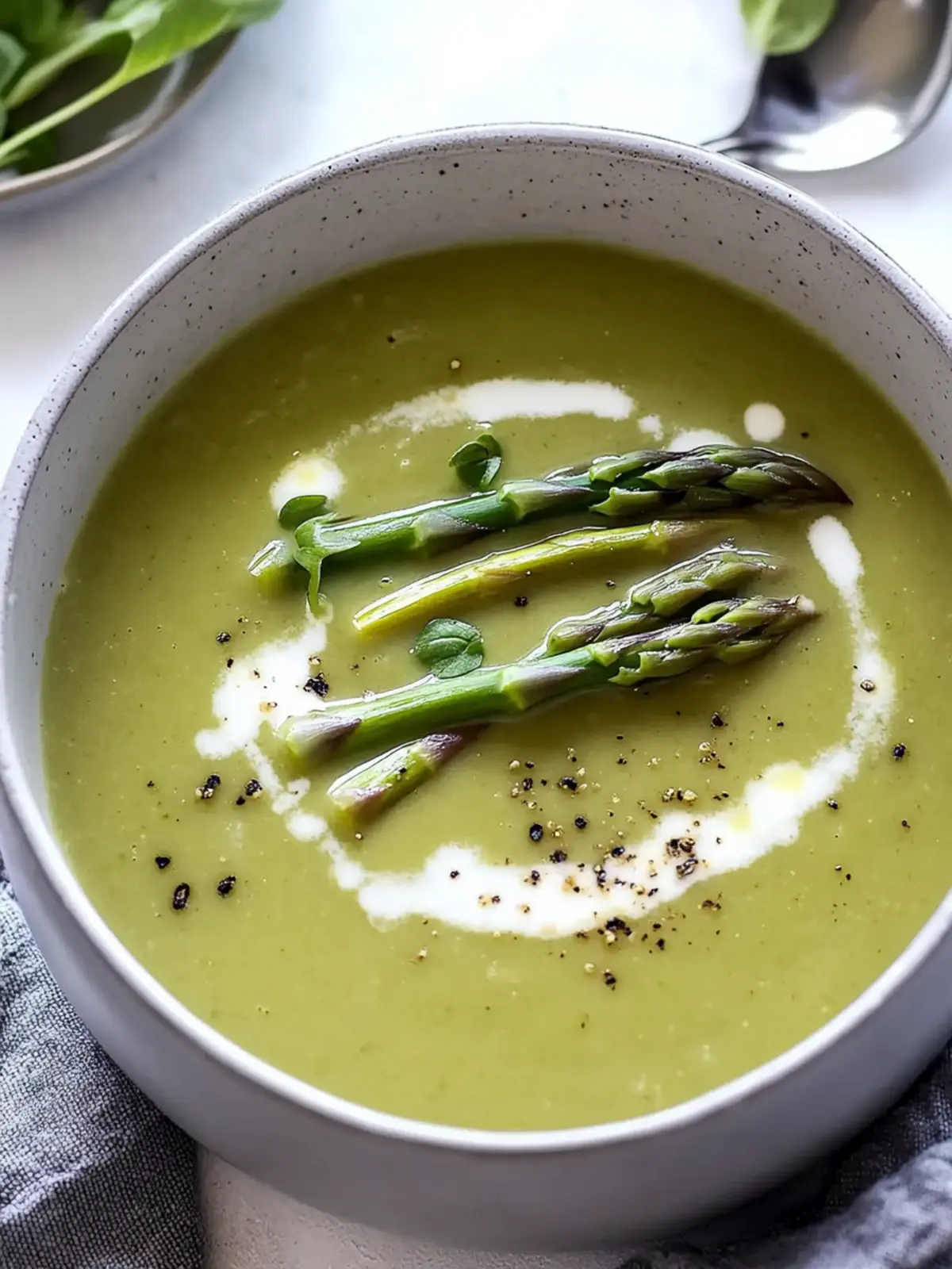 Delicious Cream of Asparagus Soup That You'll Love to Make 2 Cream of Asparagus Soup