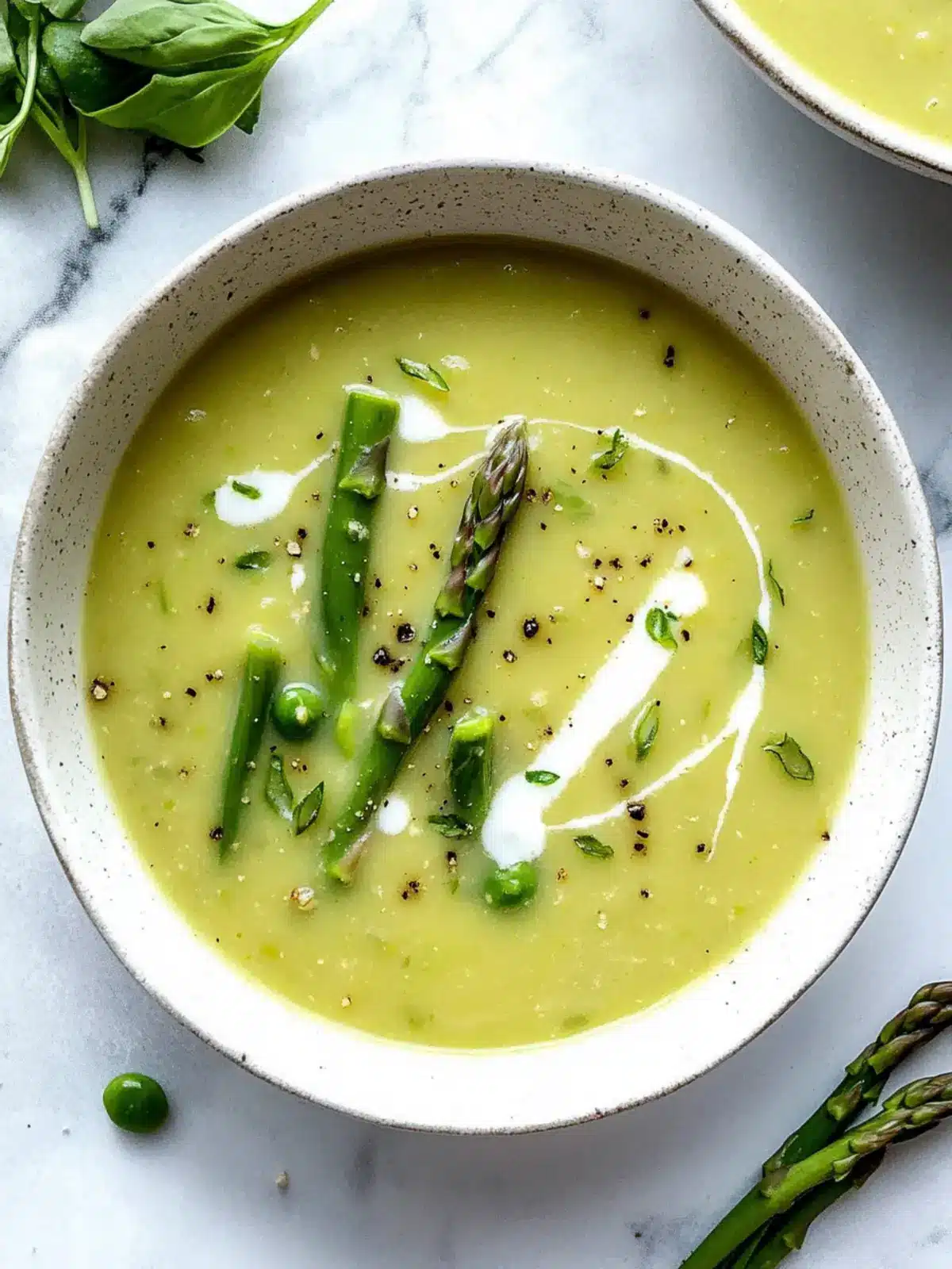 Creamless Cream of Asparagus Soup That Hits the Spot 3 Creamless Cream of Asparagus Soup