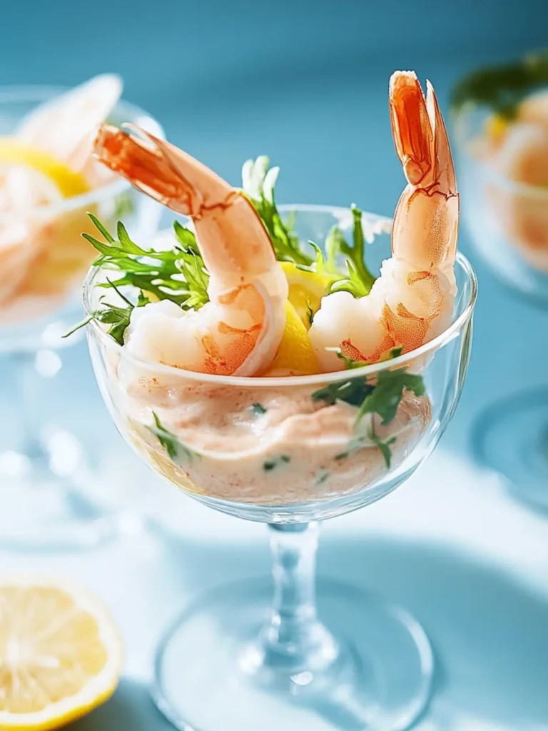 Classic prawn cocktail