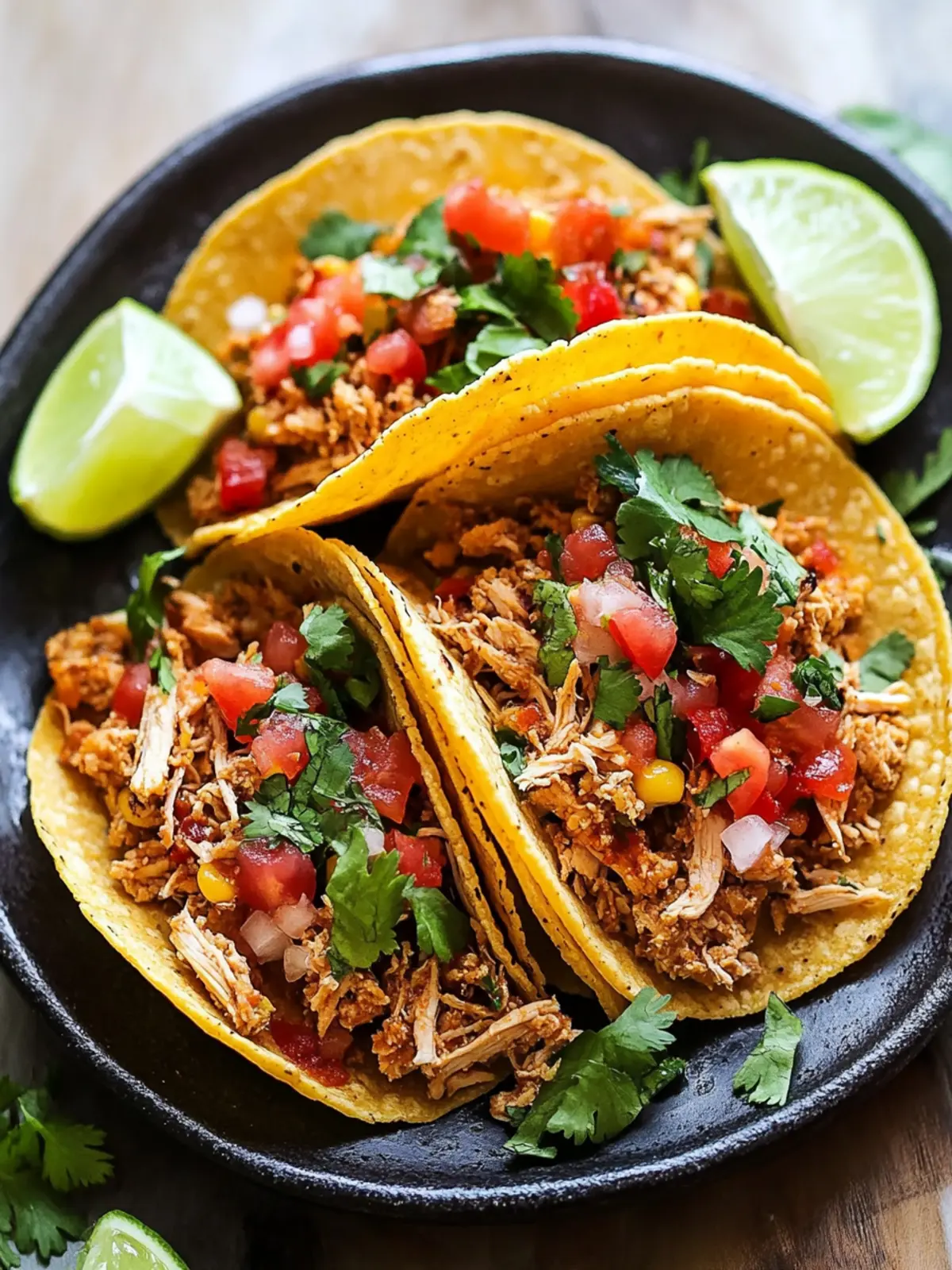 Easy Crock Pot Chicken Taco Meat for Flavor-Packed Meals 3 Crock Pot Chicken Taco Meat
