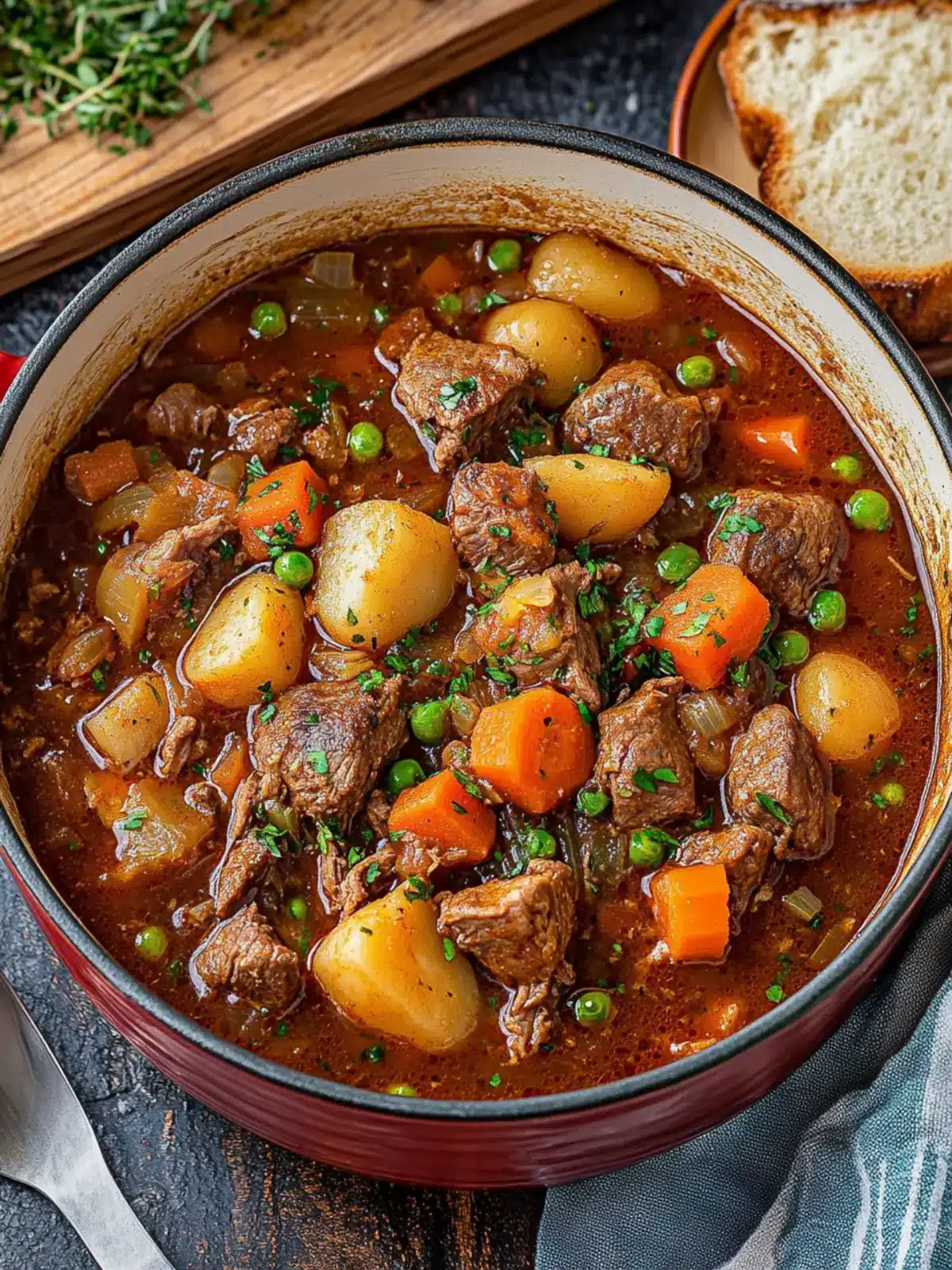 Hearty Lamb Stew Brimming with Flavor and Comfort 4 Lamb Stew