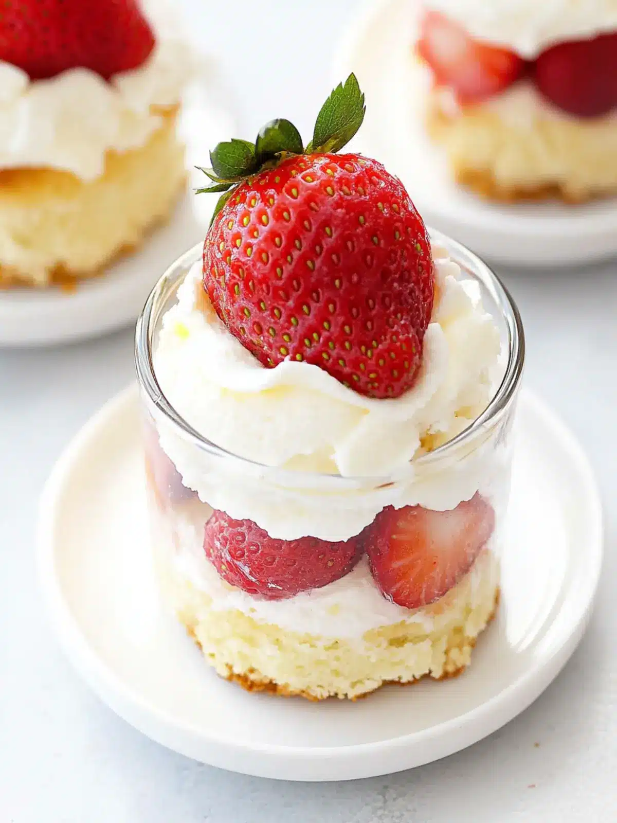 Mini Strawberry Shortcake Bliss: Your New Favorite Dessert 4 Mini Strawberry Shortcake