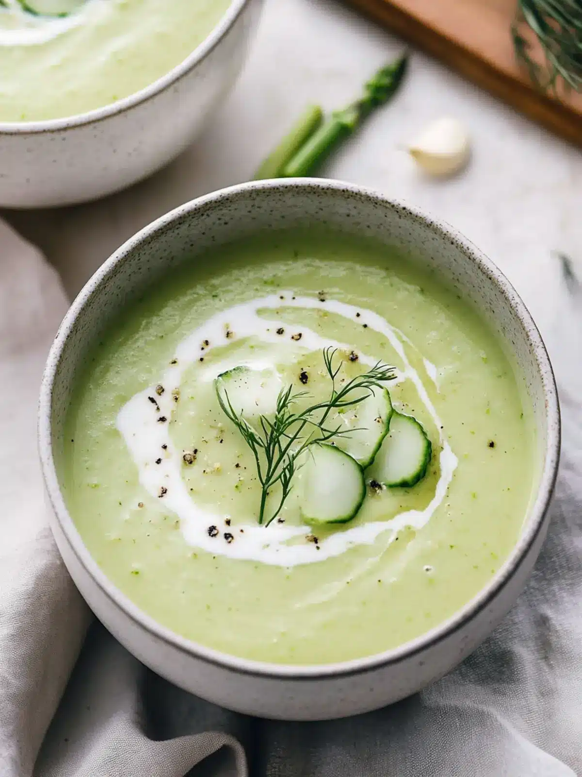 Cream of Asparagus Soup: Creamy, Delicious, and Quick Steps 2 Cream of Asparagus