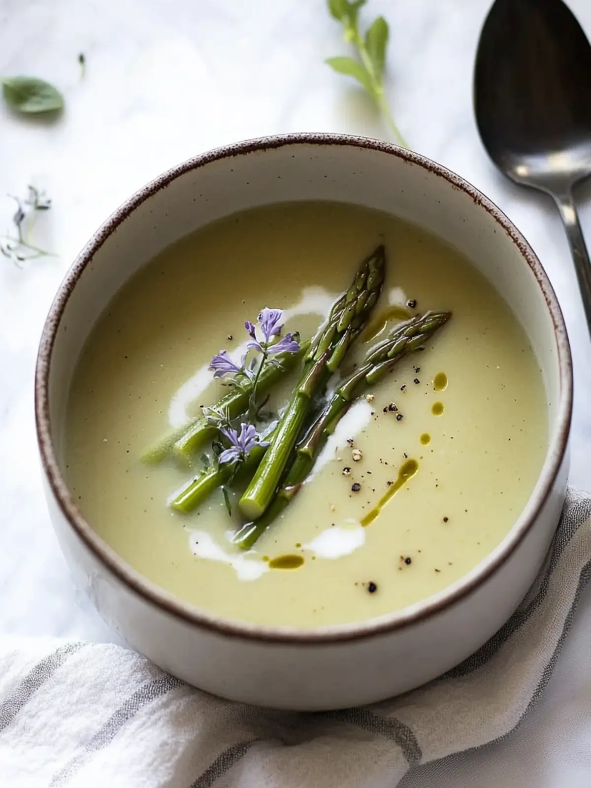 Savory Cream of Asparagus Soup for Cozy Nights In 4 Cream of Asparagus Soup