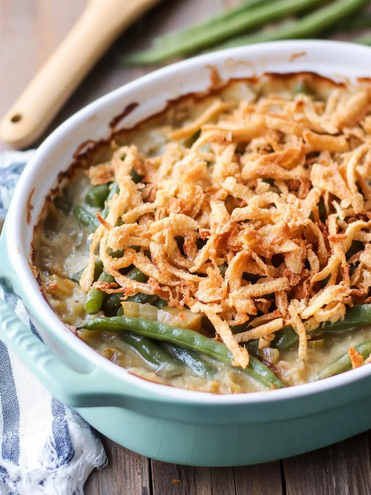 Irresistible Green Bean Casserole for Cozy Family Gatherings 4 Green Bean Casserole