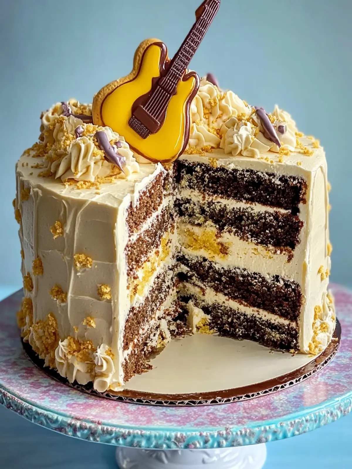 Decadent Elvis Cake: A Slice of Banana-Chocolate Bliss 3 Elvis Cake