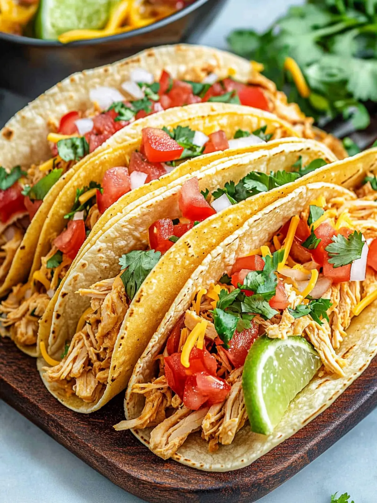 Crockpot Chicken Tacos: Effortless Flavor for Busy Nights 3 Crockpot Chicken Tacos