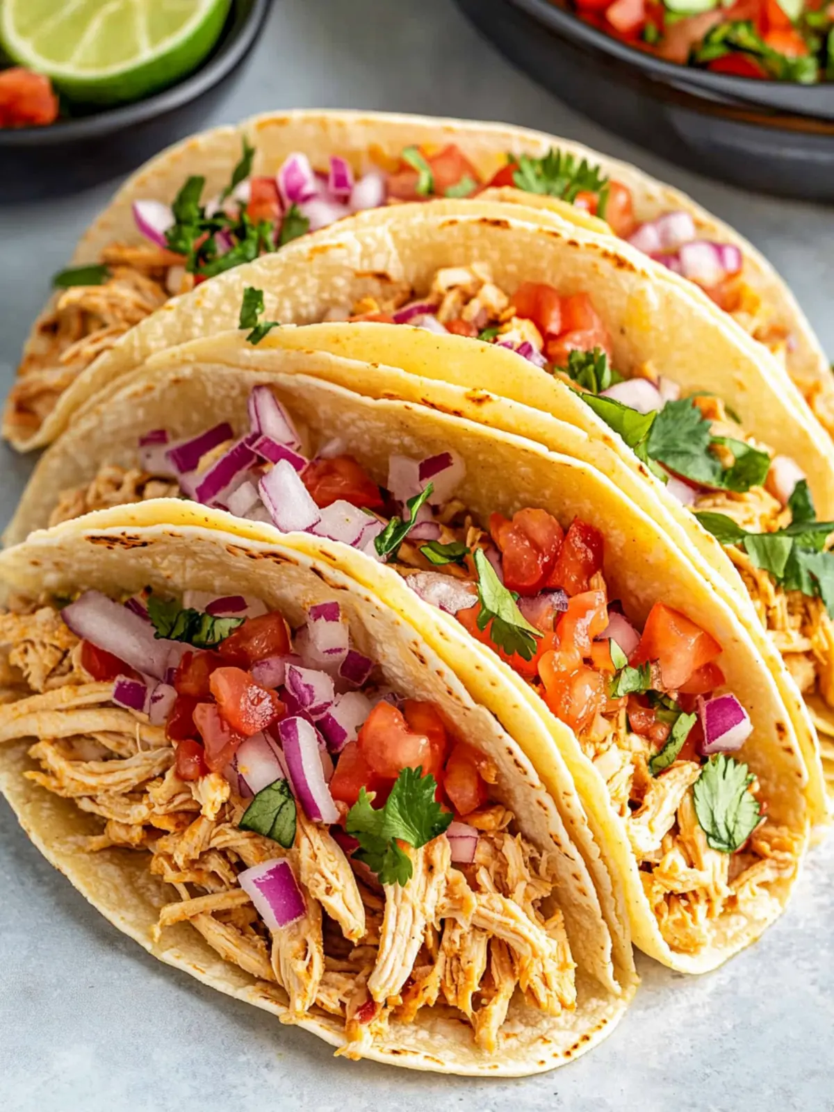 Crockpot Chicken Tacos: Effortless Flavor for Busy Nights 2 Crockpot Chicken Tacos