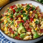 Smoked Corn Bacon Avocado Pasta Salad That's Simply Irresistible 3 Smoked Corn Bacon Avocado Pasta Salad