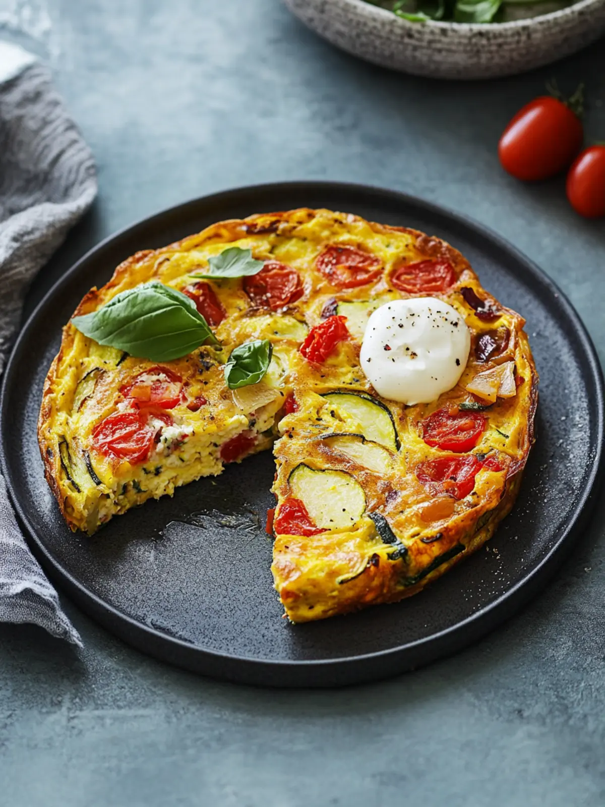 Delicious Vegetable Frittata for Easy Weeknight Dinners 2 Vegetable frittata