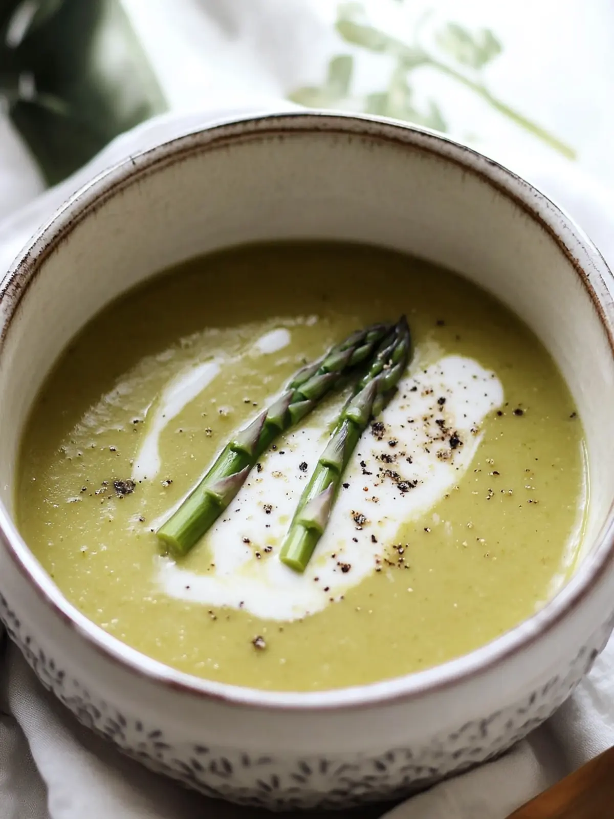 Savory Cream of Asparagus Soup for Cozy Nights In 5 Cream of Asparagus Soup