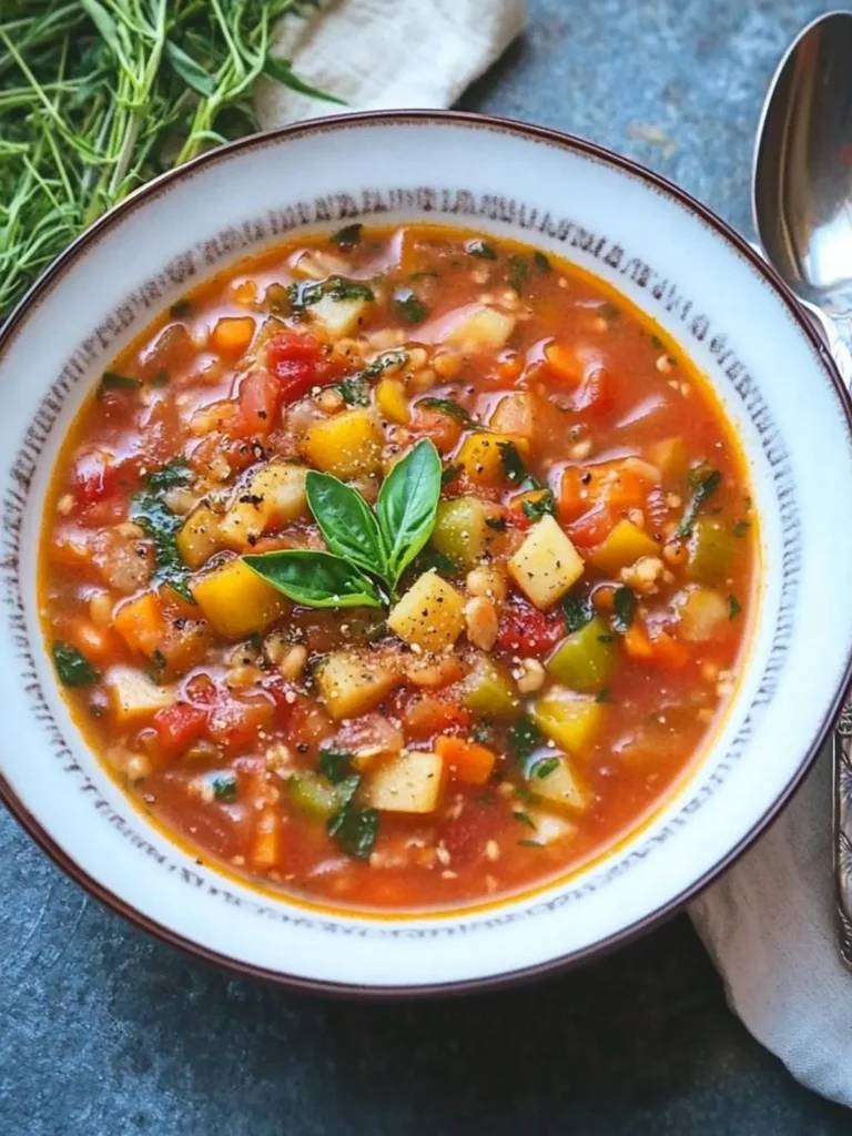 Slow Cooker Summer Vegetable Soup