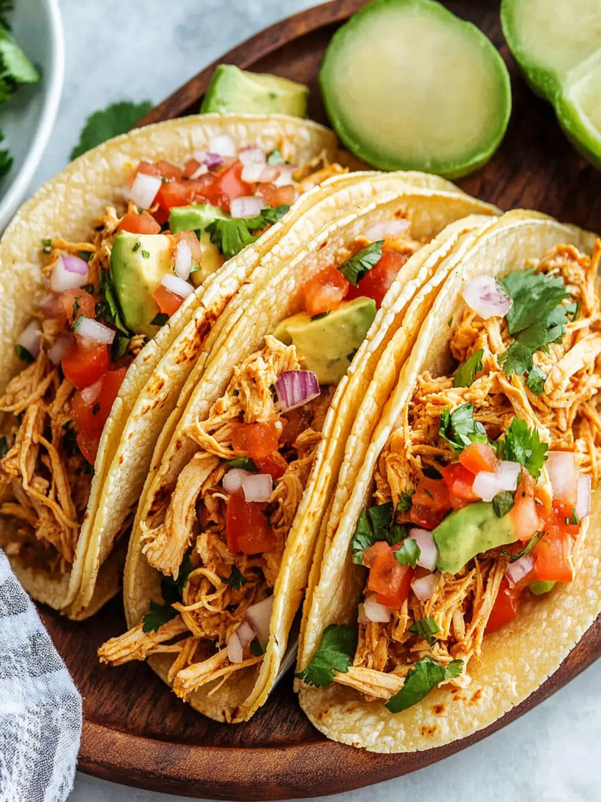 Crockpot Chicken Tacos: Effortless Flavor for Busy Nights 4 Crockpot Chicken Tacos
