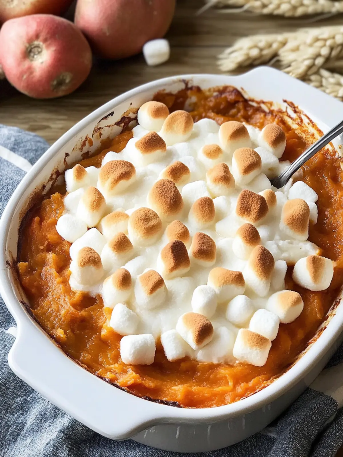Irresistible Sweet Potato Casserole with Marshmallows Delight 5 Sweet Potato Casserole with Marshmallows