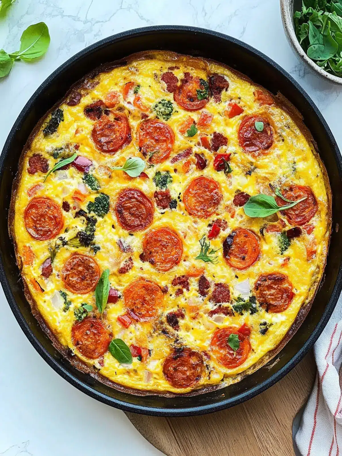 Savor This Zesty Chorizo Frittata for a Weekend Treat 2 Chorizo Frittata