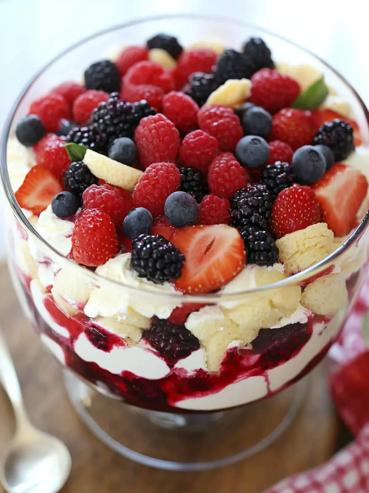 Heavenly Angel Food Berry Trifle Recipe for Sweet Moments 5 Angel Food Berry Trifle Recipe