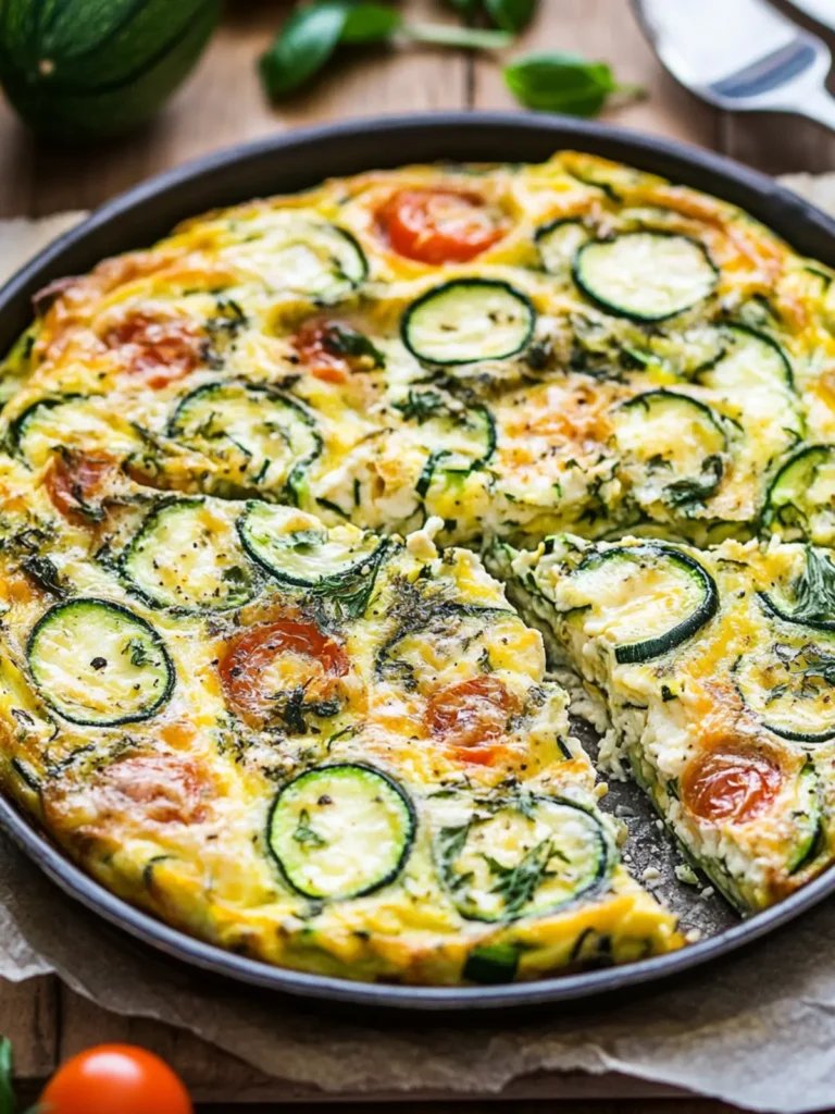 Zucchini Frittata